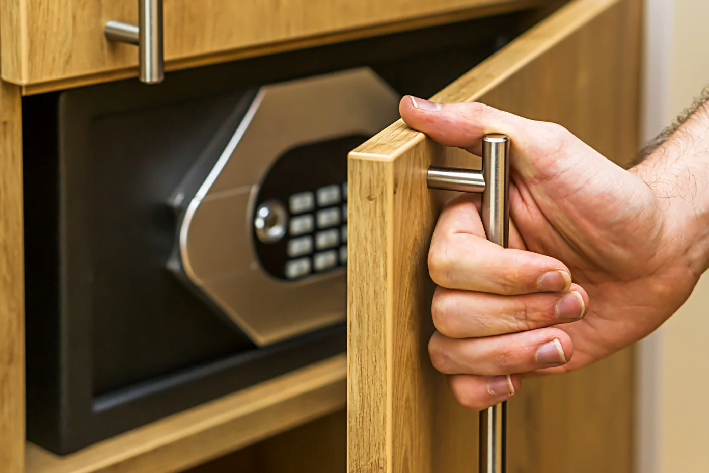 Fire Resistant Safes installation